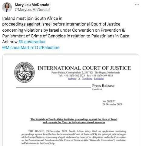 For the New Year, Global Solidarity to Save Palestine: Backing South Africa