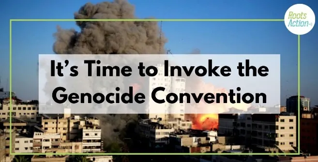 For the New Year, Global Solidarity to Save Palestine: Backing South Africa