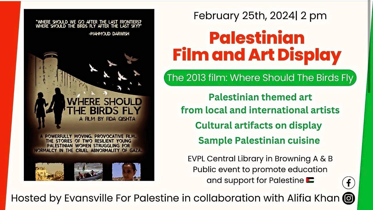 Palestinian Film and Art Display