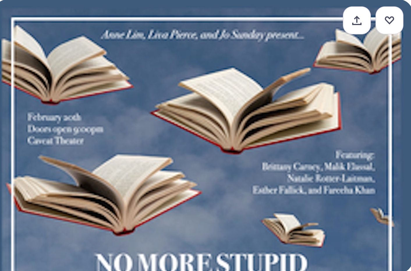 No More Stupid: A Fundraiser Show for Palestine Legal and eSIMs for Gaza