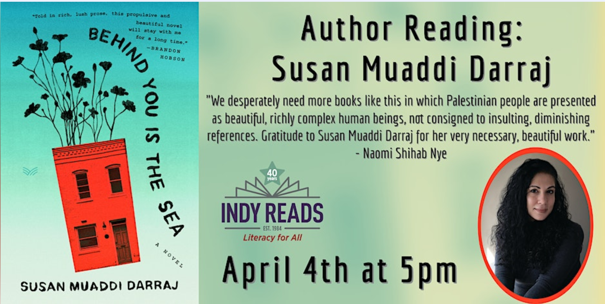 Author Reading: Susan Muaddi Darraj