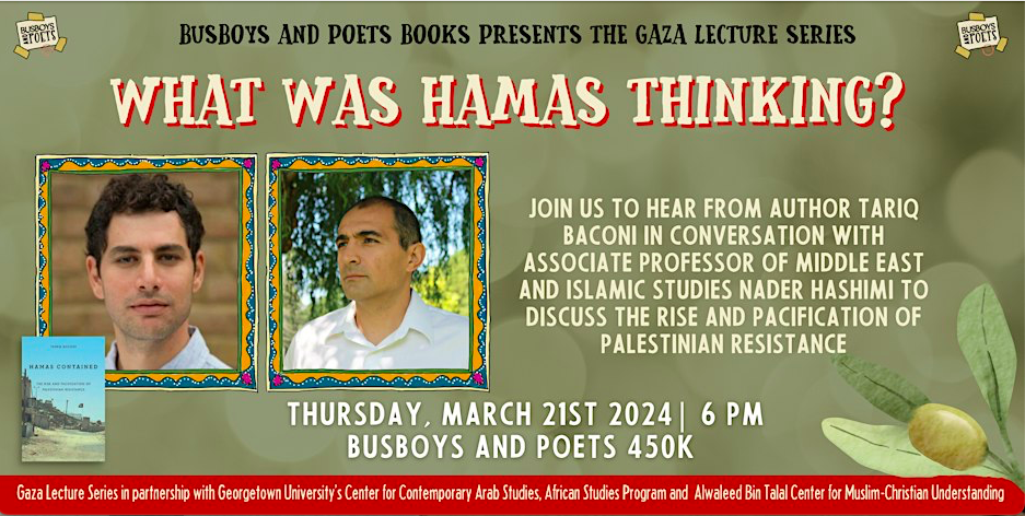 What Was Hamas Thinking?- Gaza Lecture Series