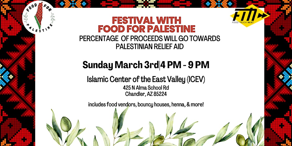 Festival with Food for Palestine