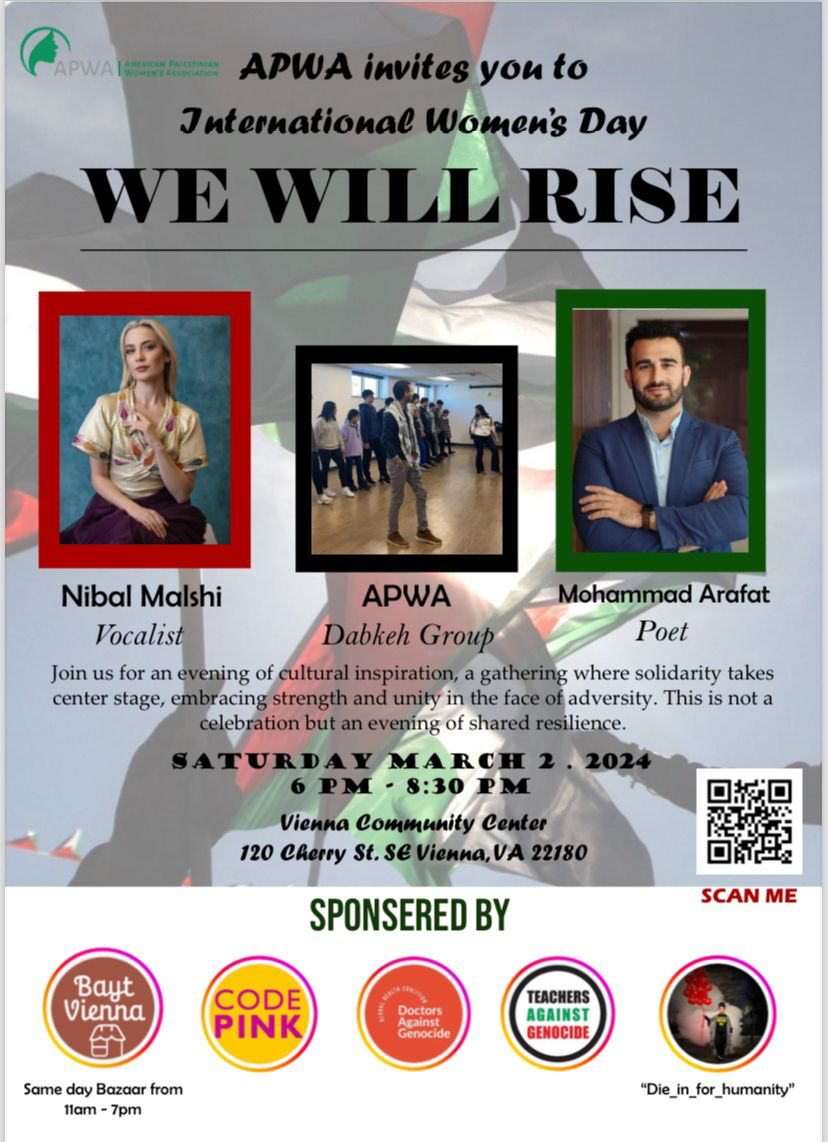 APWA: "We Will Rise" International Women's Day