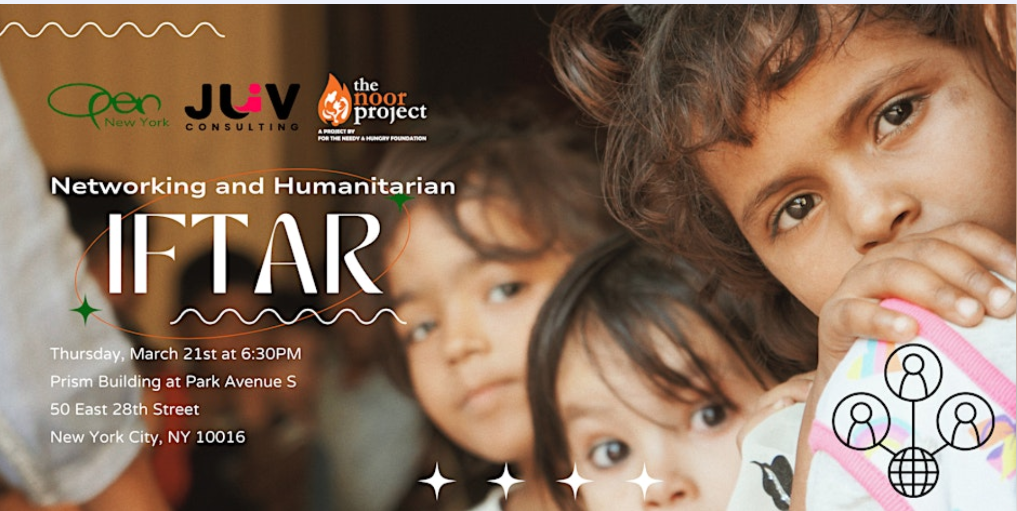 OPEN NY & The Noor Project - Networking and Humanitarian Iftar