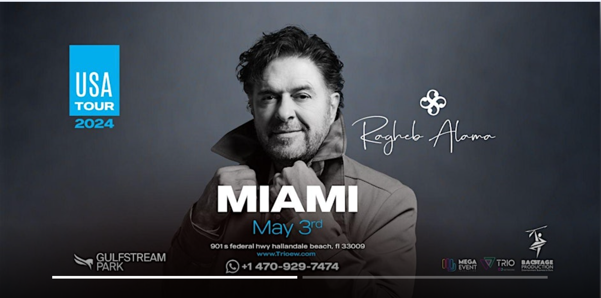 Ragheb Alama VIP Night in Miami Florida USA May 3rd 2024