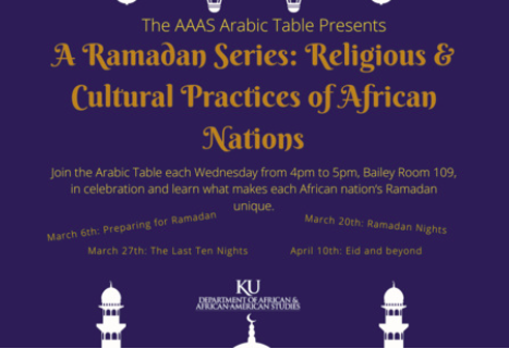 Arabic Language Table - A Ramadan Series: Religious & Cultural Practices of African Nations