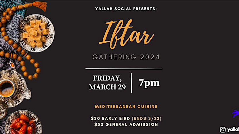 Yallah Social Community Iftar - March 29, 2024