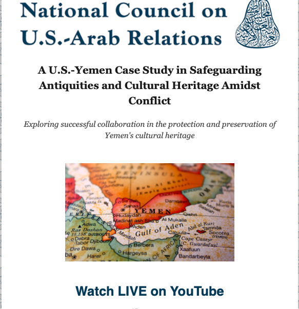 A U.S.-Yemen Case Study in Safeguarding Antiquities and Cultural Heritage Amidst Conflict