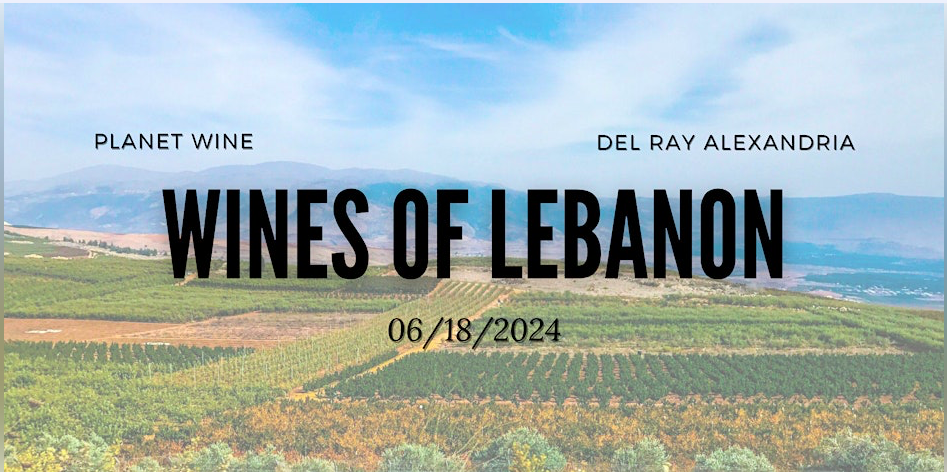 Planet Wine Class - Wines of Lebanon