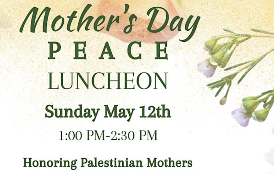 Mother's Day Peace Luncheon