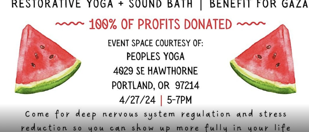 Restorative Yoga + Sound Bath