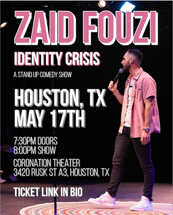 Zaid Fouzi: Identity Crisis live in Houston