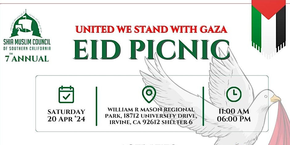 7th Annual Eid Picnic for Vendor Booth