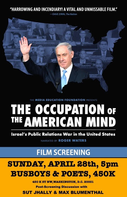 Screening Occupation of American Mind at Busboys and Poets