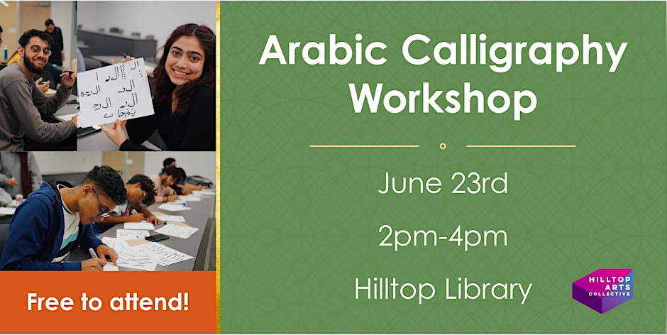 Arabic Calligraphy Workshop