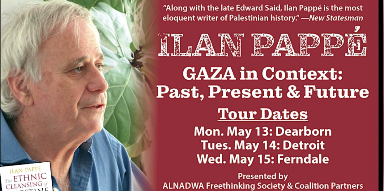ILAN PAPPE on GAZA in Context: Past, Present & Future —Free Attendance