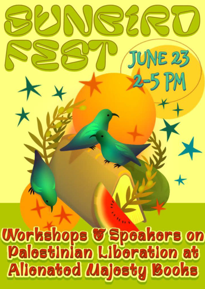 Workshops & Speakers On Palestinian Liberation