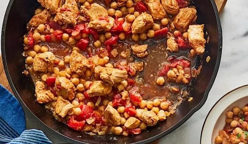 UBS InPer Cooking Class: Moroccan Chicken Chickpea Couscous Skillet