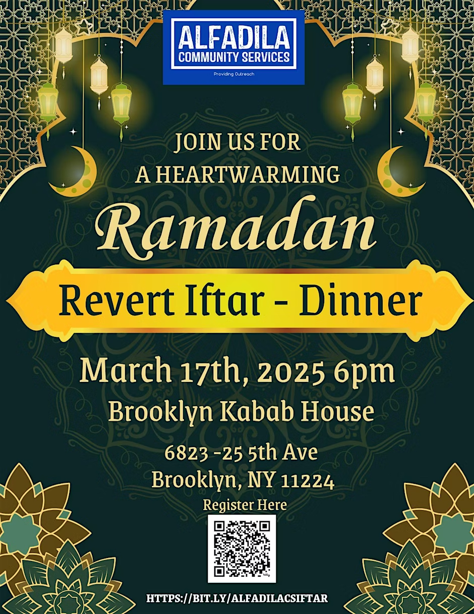 Ramadan Revert Iftar Dinner
