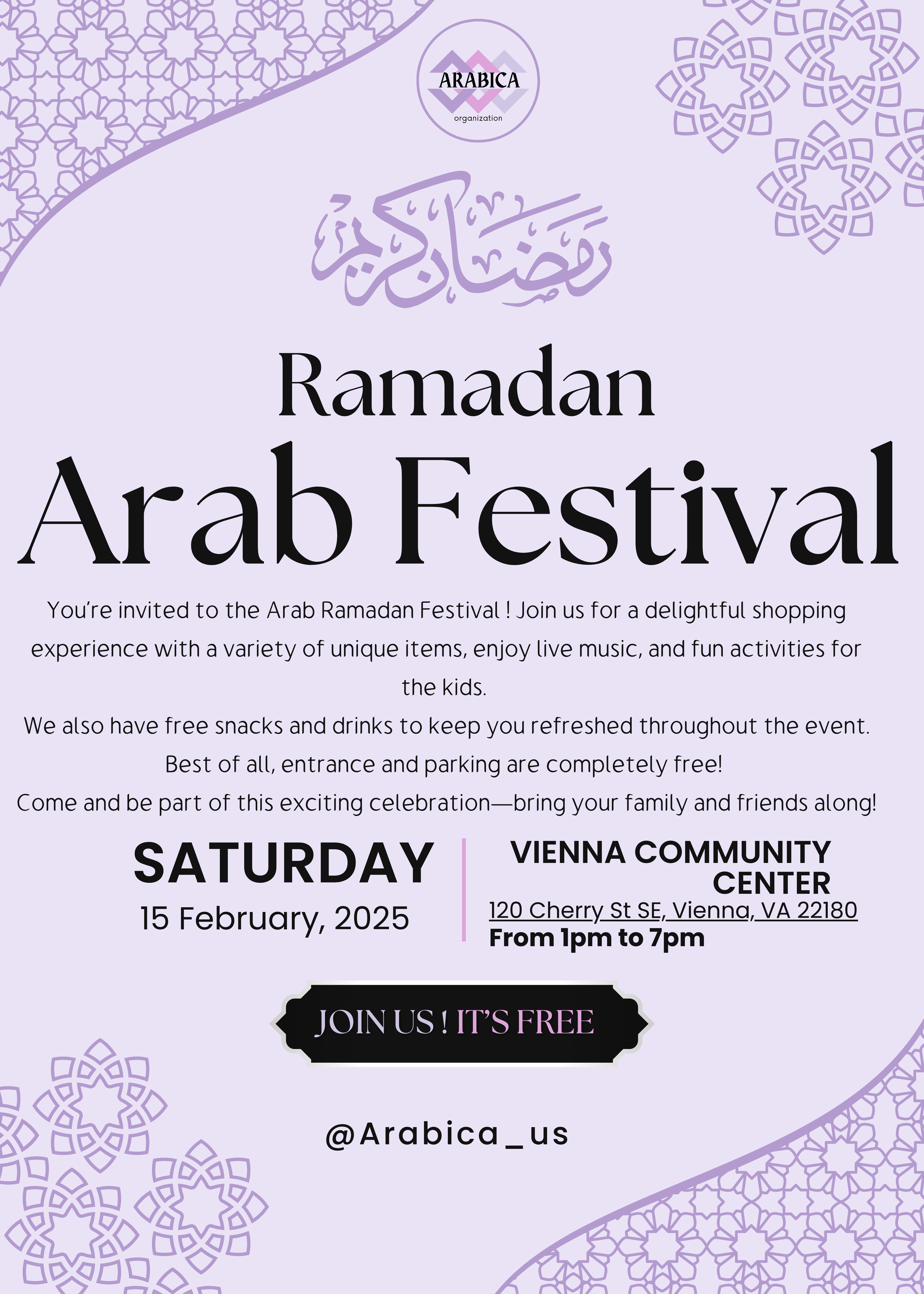 Ramadan Arab Festival
