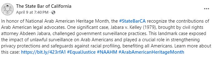 Recognition for National Arab American Heritage Month Continues to Impact More Organizations Every Year