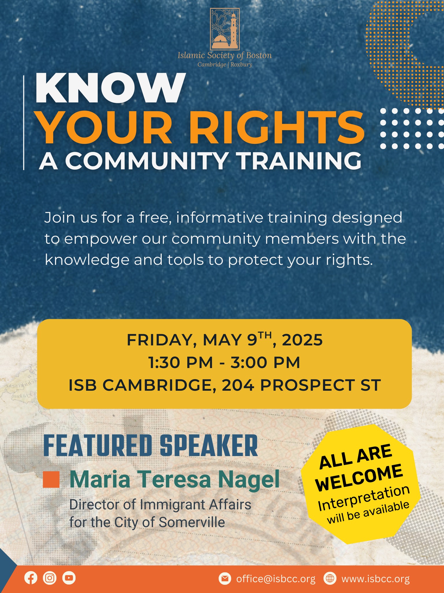 Know Your Rights: A Community Training
