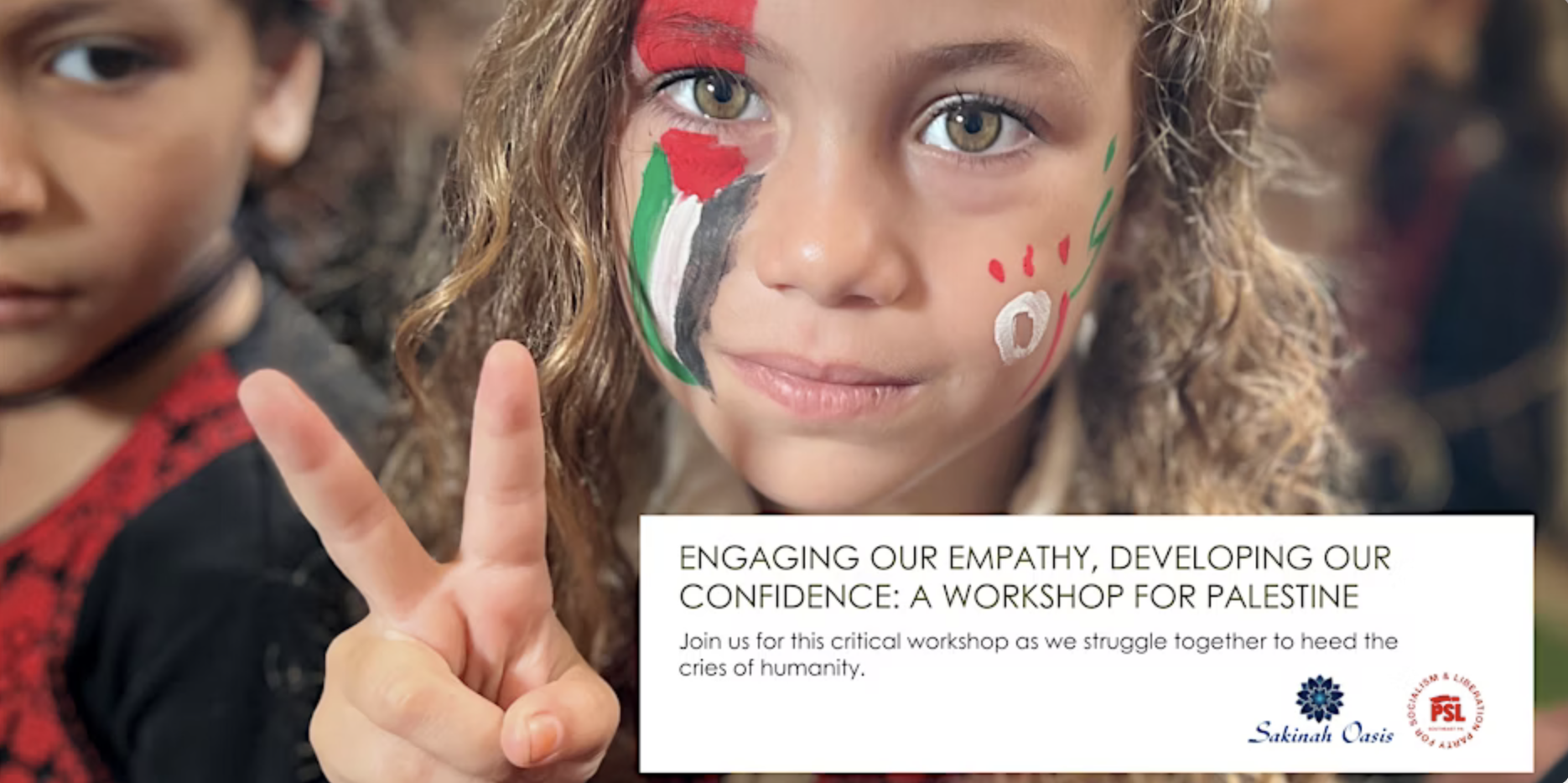 Engaging Our Empathy, Developing Our Confidence: a Workshop for Palestine