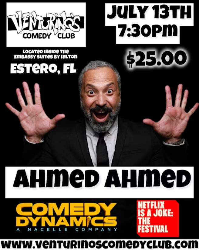 Ahmed Ahmed at Venturino's Comedy Club!