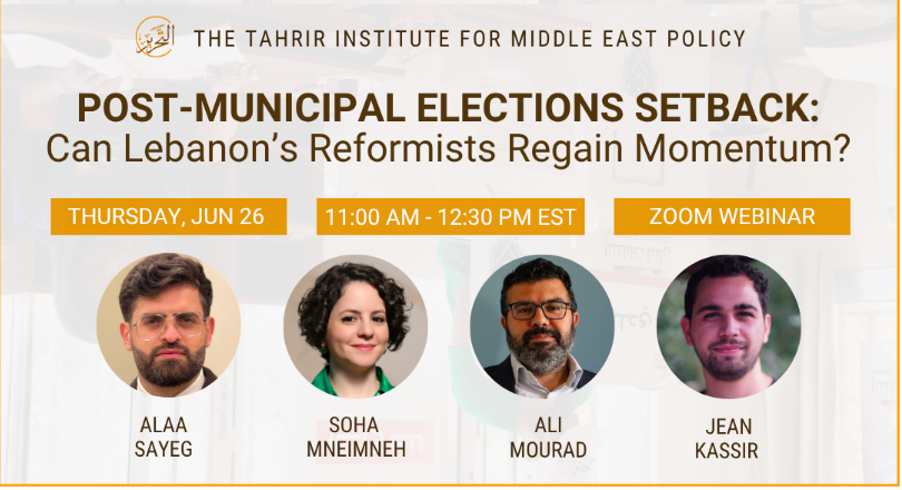 Post-Municipal Elections Setback: Can Lebanon’s Reformists Regain Momentum?