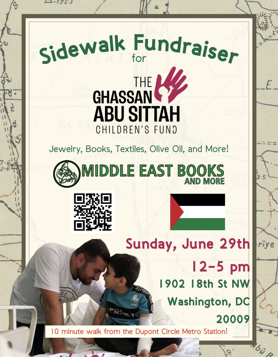 Sidewalk Fundraiser for the Ghassan Abu Sittah Children's Fund