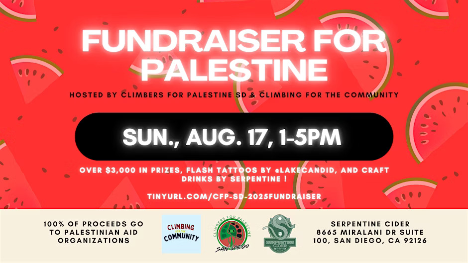 CFP-SD Fundraiser for Palestine