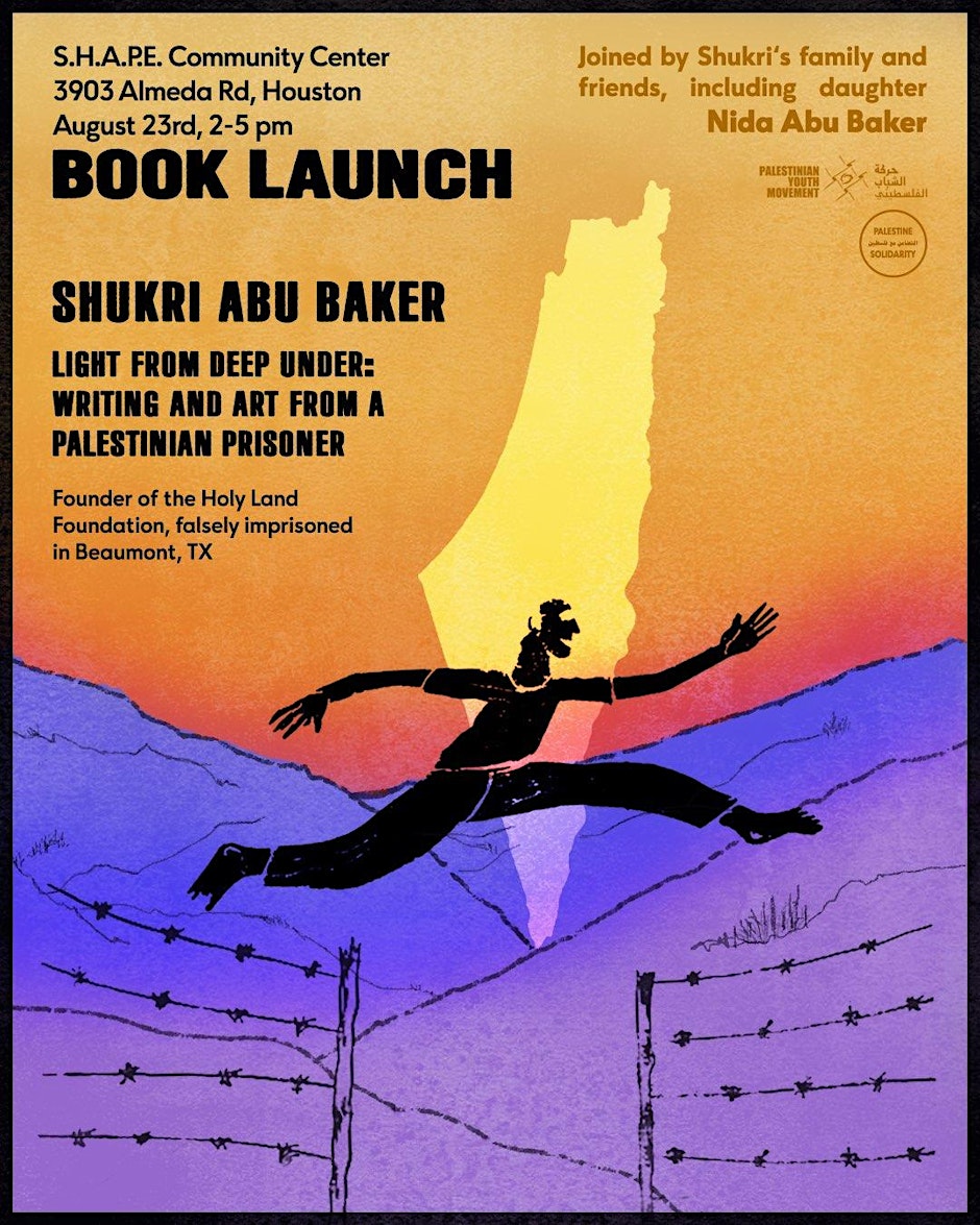 Book Launch for Shukri Abu Baker, Palestinian Prisoner