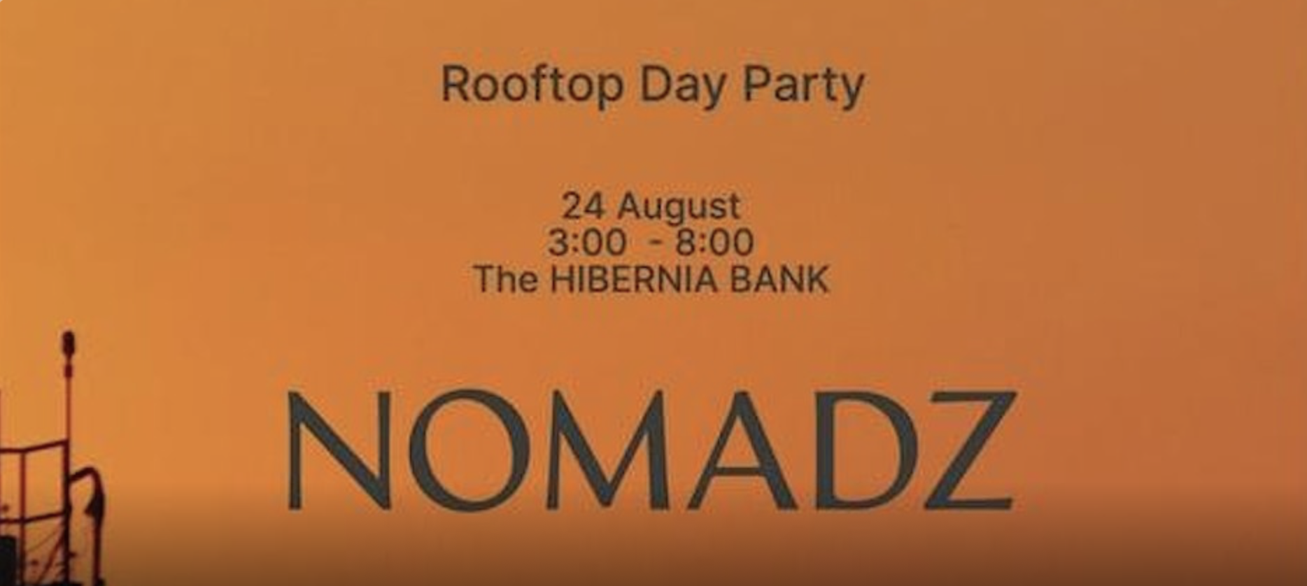 NOMADZ - Rooftop Party