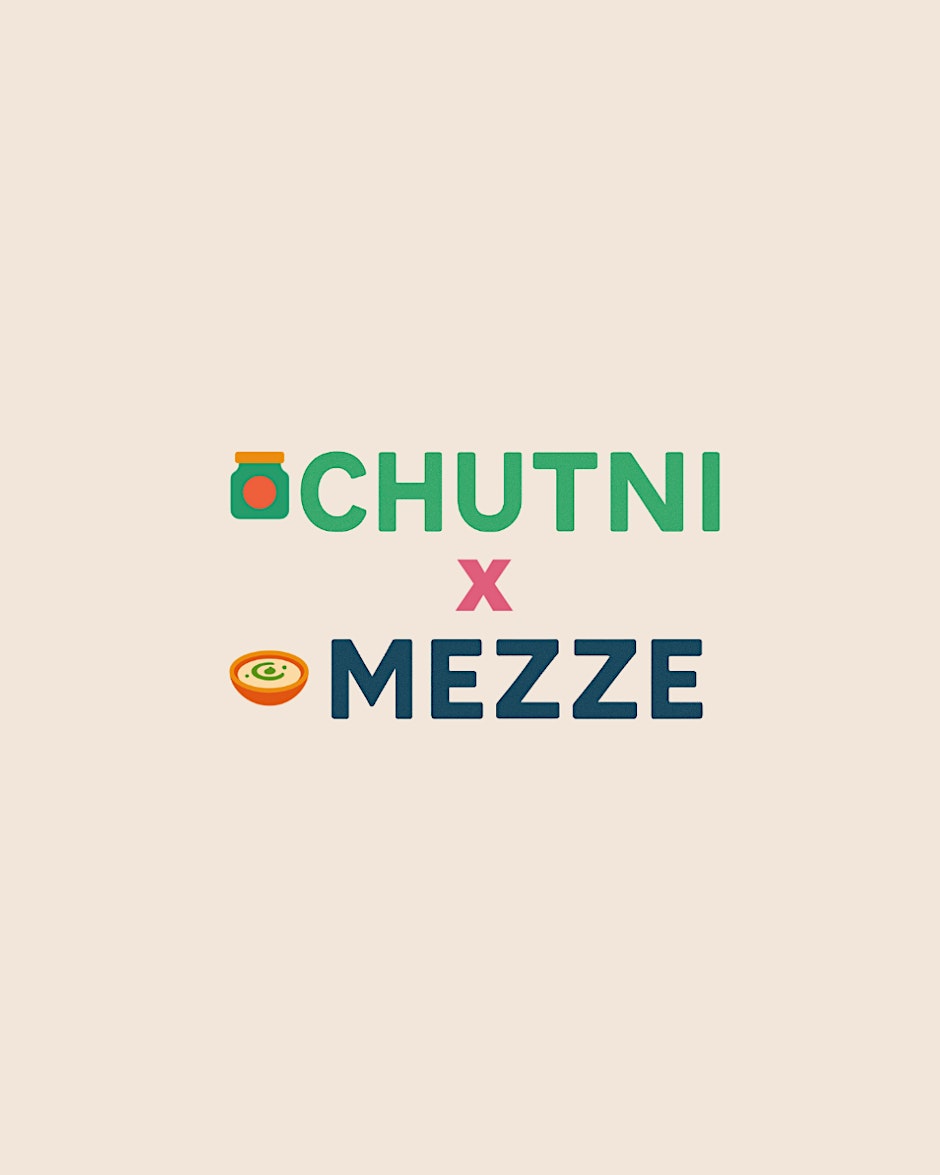 CHUTNI X MEZZE - A South Indian and Lebanese Vegetarian Cooking Class