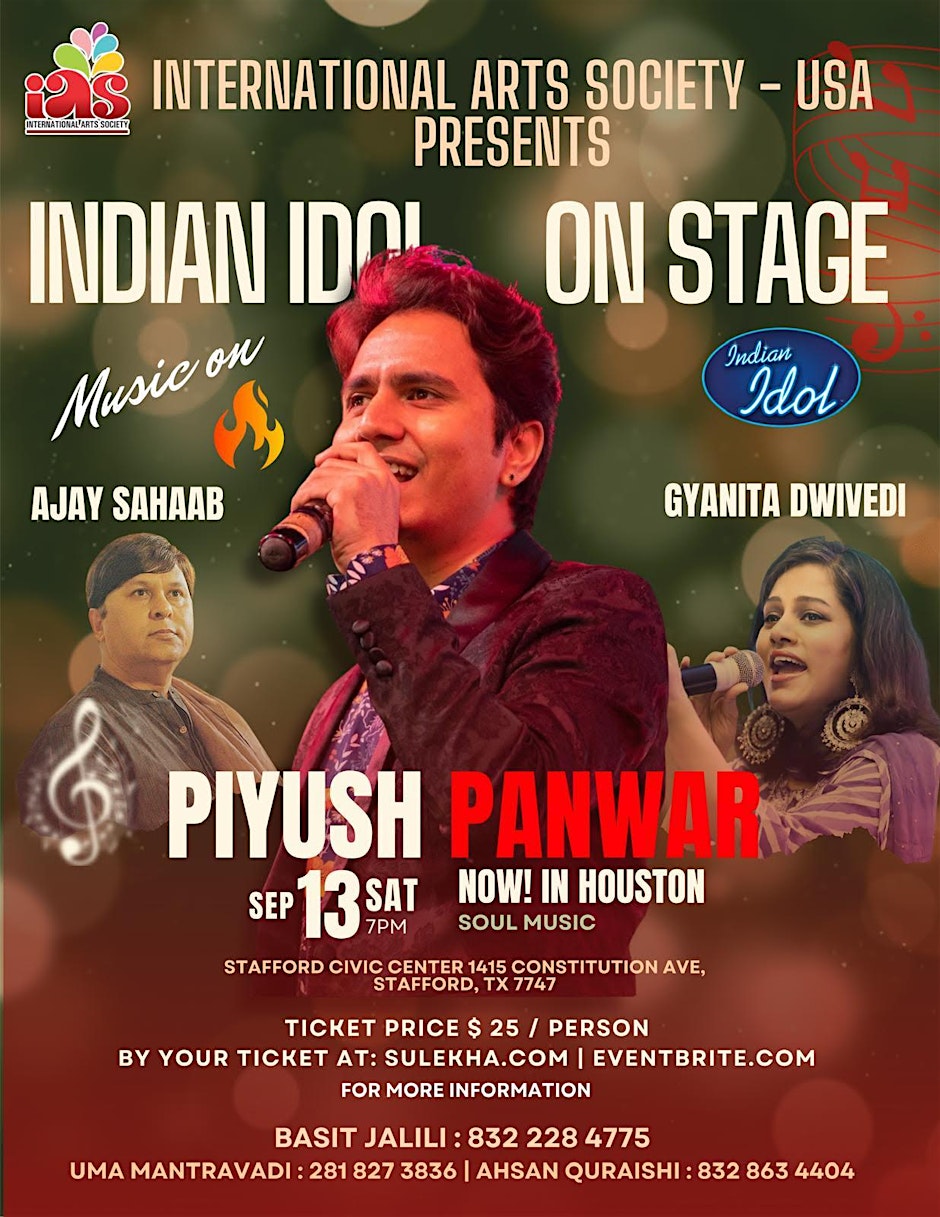 International Arts Society presents- Alfaaz aur Awaaz with Ajay Sahab