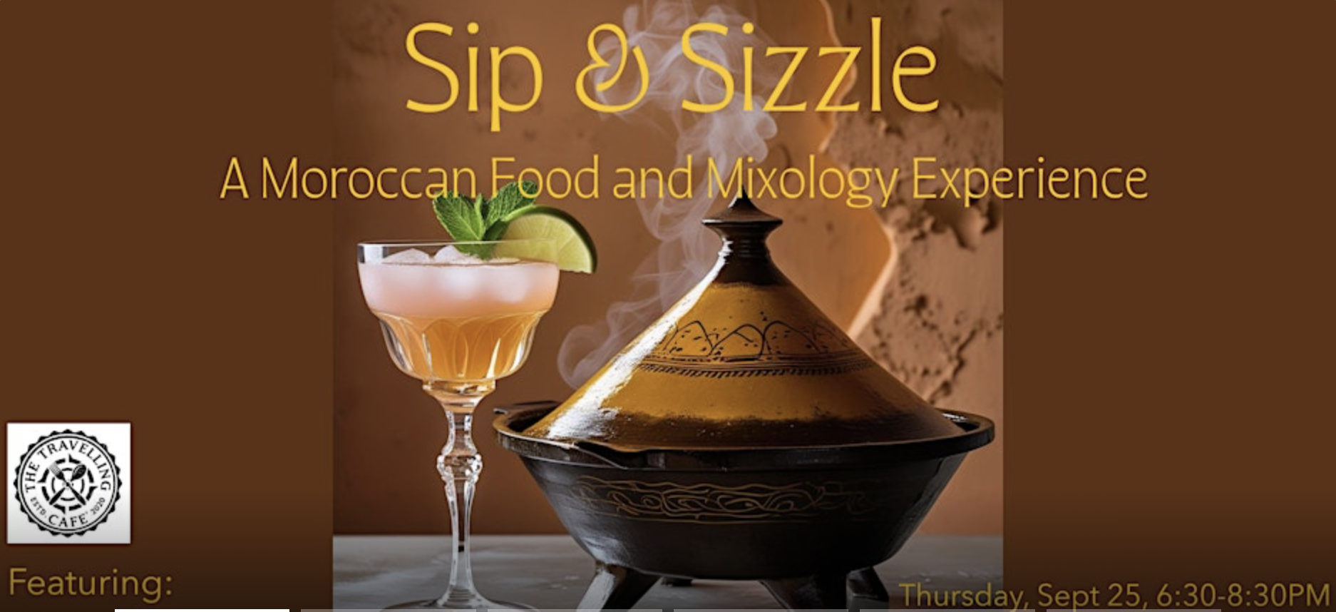 Sip and Sizzle: A Moroccan Food and Mixology Experience
