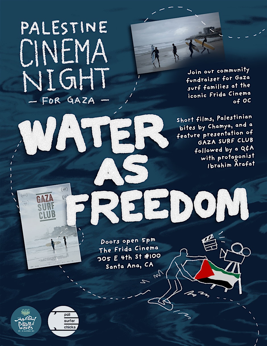 Palestine Cinema Night at the Frida: Water as Freedom