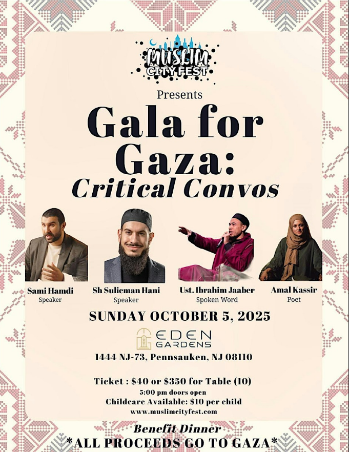 Gala for Gaza: Critical Convos