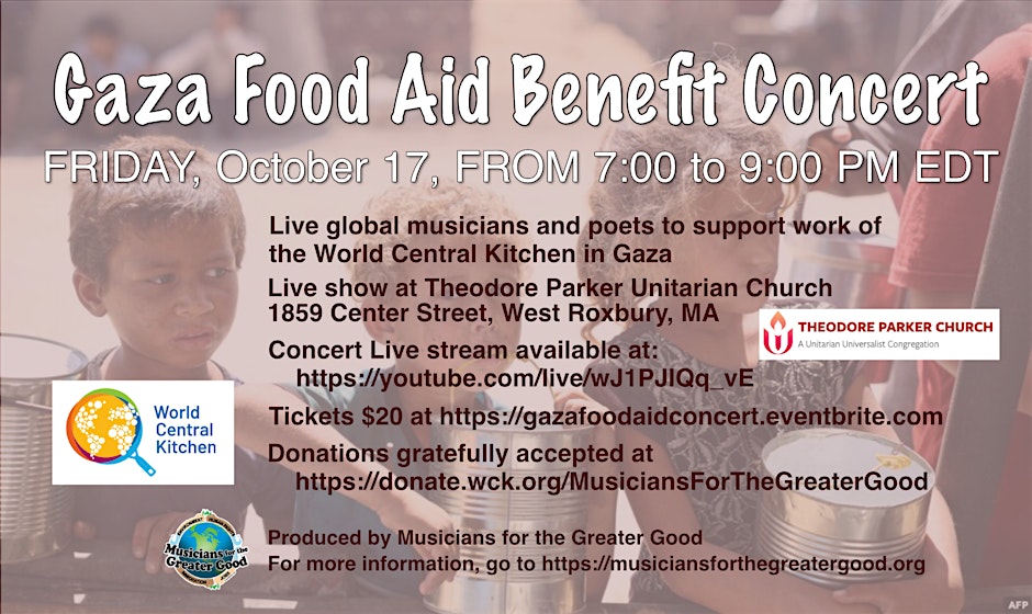 Gaza Food Aid Concert