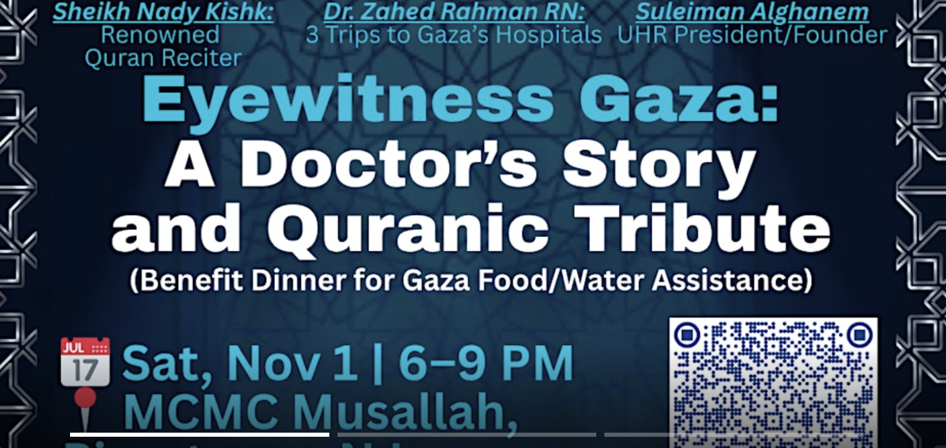 Eyewitness Gaza: A Doctor’s Story and Quranic Tribute