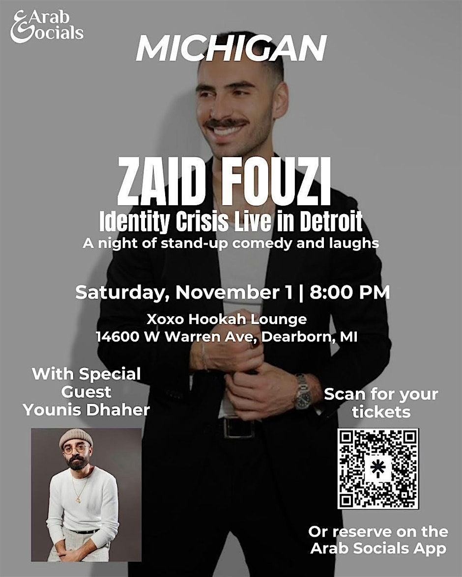 Zaid Fouzi: Identity Crisis Live in Detroit