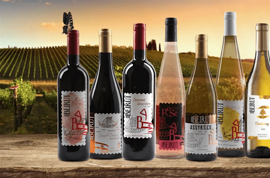 Taste Lebanon’s finest wines paired with Sufrat’s Mediterranean flavors