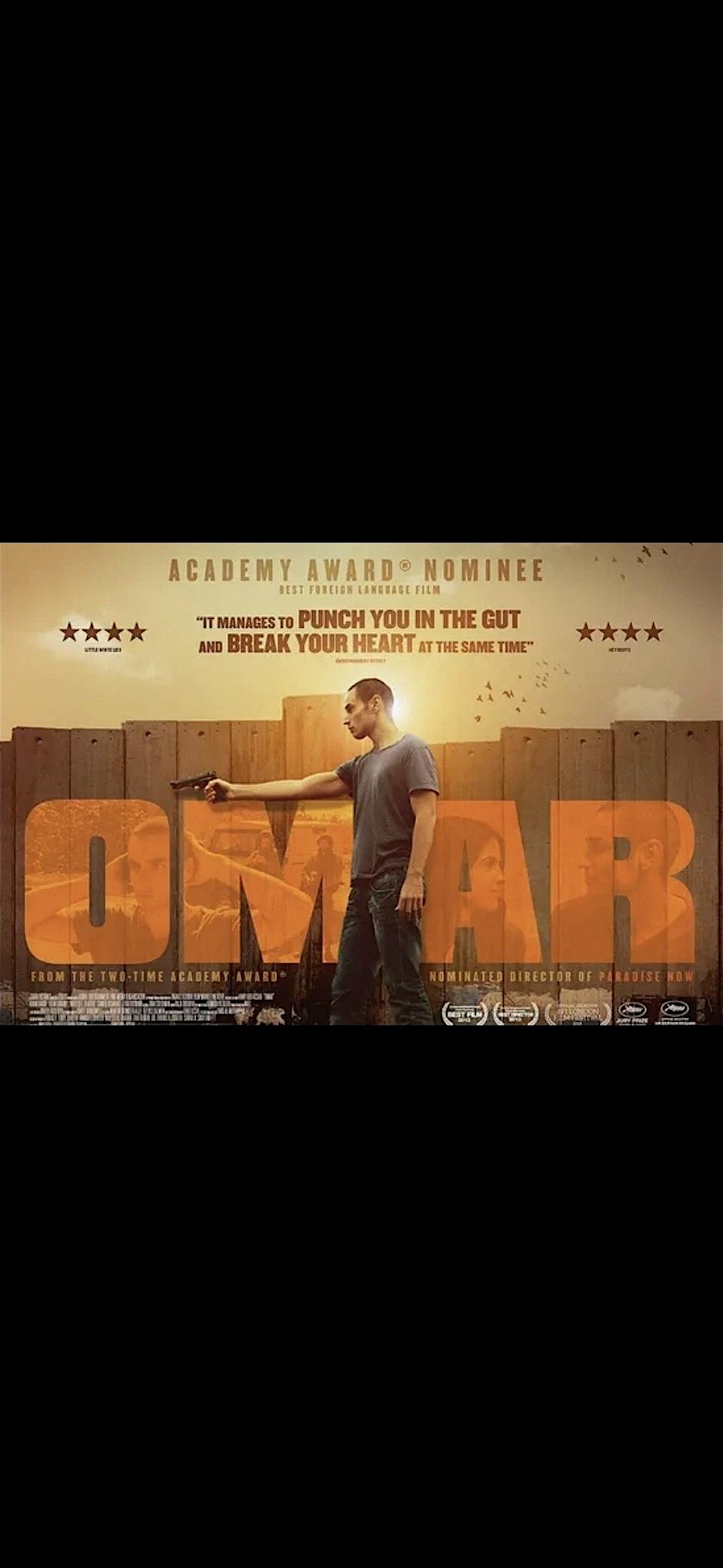 Friendly Strangers present... OMAR by Hany Abu Assad for @gazasroots