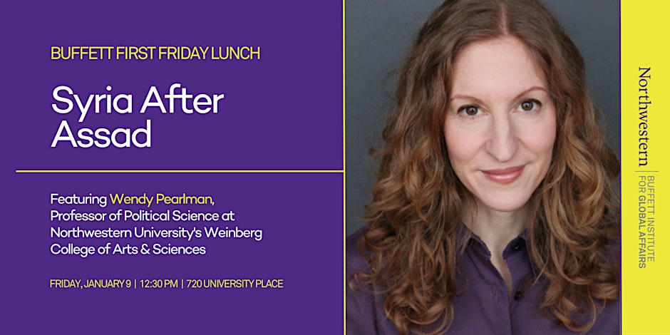 Buffett First Friday Lunch: Syria After Assad