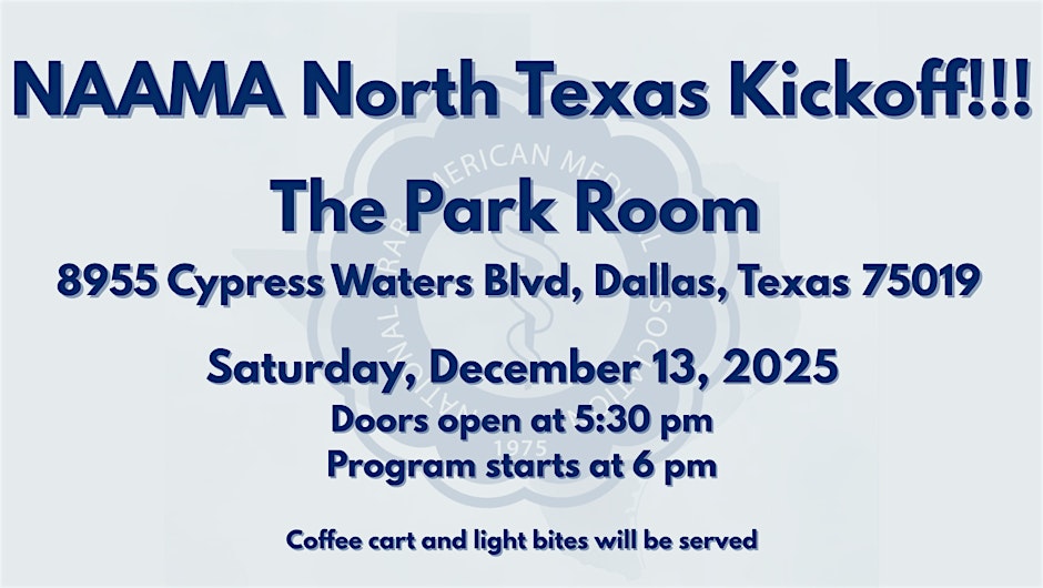 NAAMA North Texas Kickoff