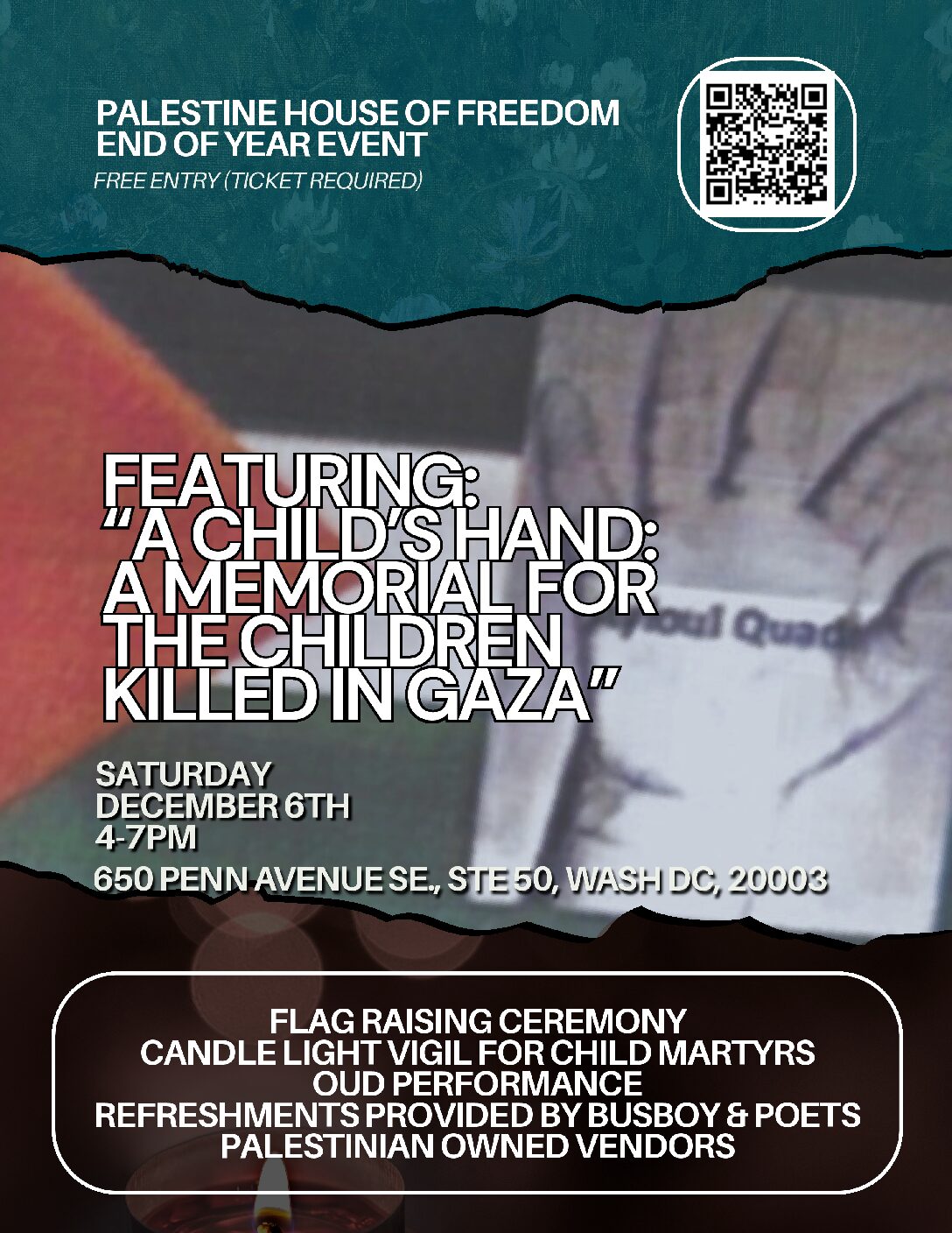 Palestine House of Freedom Presents: End of Year Event