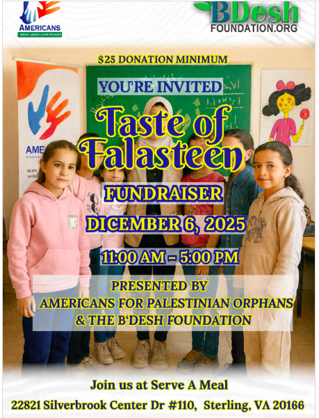 Taste of Falasteen Fundraiser
