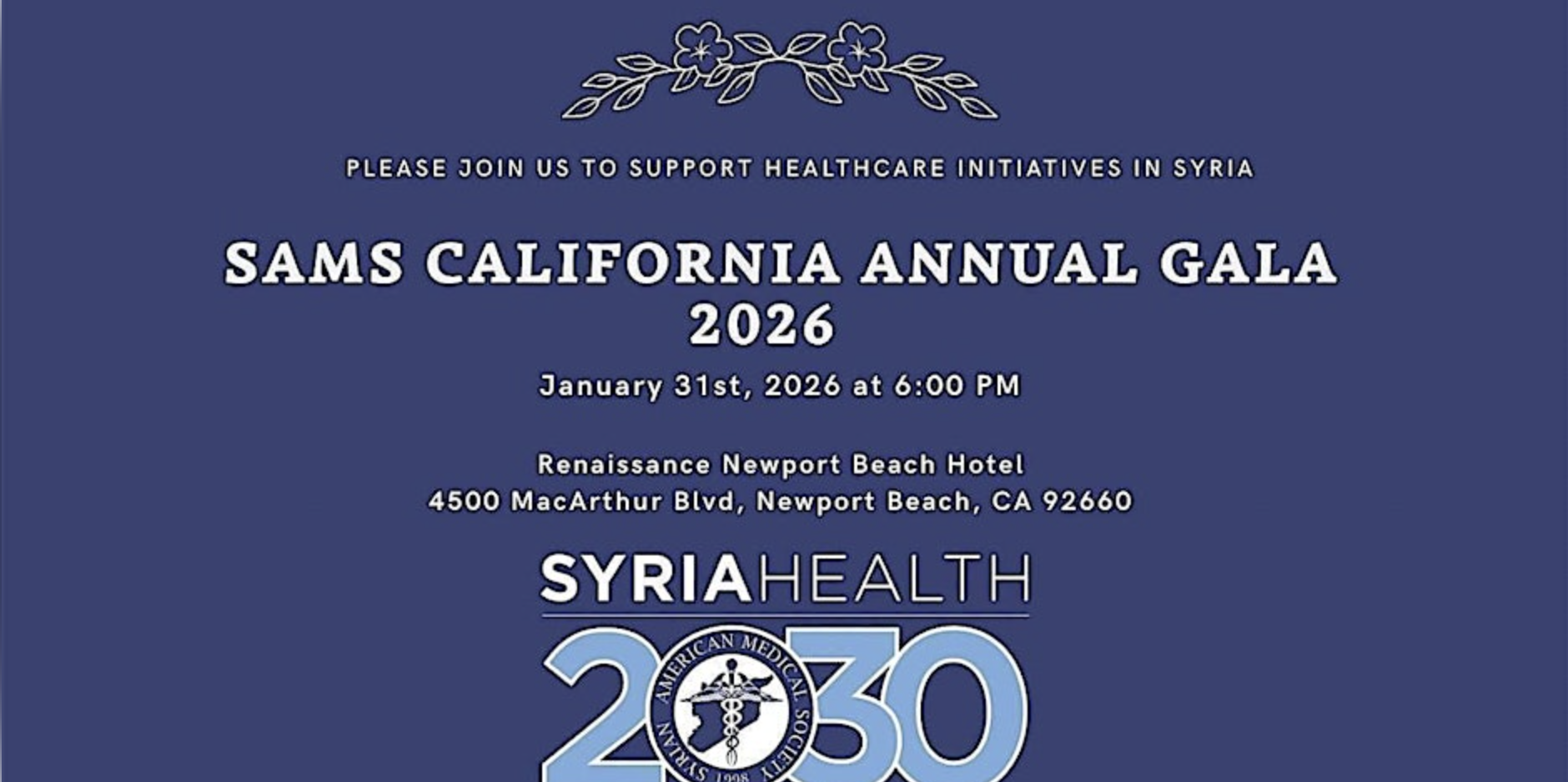 SAMS California Annual Gala 2026
