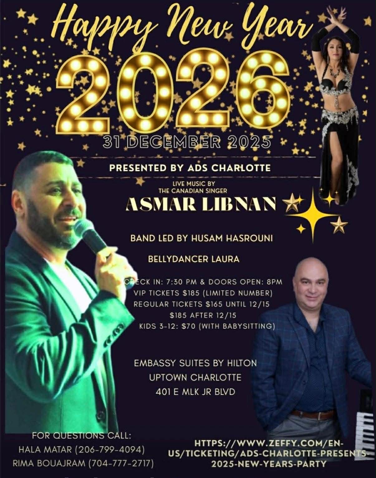New Year's Eve Celebration with Asmar Libnan